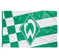 Produktbild: Werder Bremen Fahne SV Werder Bremen Hissfahne Raute 180 x 120