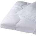Produktbild: Steppbettdecke 200 x 200 cm Allergiker geeignet 60 Grad waschbar - Weiß