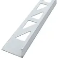 Produktbild: Fliesenschiene Winkelprofil Aluminium (eloxiert, Fliesenprofil - Weiß 2,5m x 12,5mm, 1 Stück - Dalsys