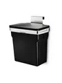 Produktbild: Simplehuman 10L Einbau-Mülleimer, robustes Stahlgestell