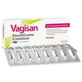 Produktbild: Vagisan FeuchtCreme Cremolum: Hormonfreies Vaginalzäpfchen bei trockener Scheide – schnelle Linderung & einfache Anwendung