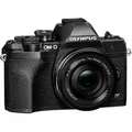 Produktbild: Olympus OM-D E-M10 Mark IV Kit + 14-42 Pancake Zoom schwarz - Schwarz
