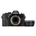 Produktbild: Olympus OM-D E-M10 mark IV schwarz + 14-42mm EZ schwarz | Jetzt mit 100 EUR Cashback | 727 EUR nach Aktionen! | +5 Jahre kostenlose Garantie V207132BE000