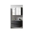 Produktbild: Badezimmer-Set Koba 80cm  in Matt Grau - B80xH200xT49cm