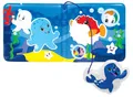 Produktbild: Simba 104010065 - ABC Magisches Badebuch, Bilder mit Farbwechsel, Seehundanhänger mit Quietscher, 8 Seiten, 13x13cm, ab 3 Monate