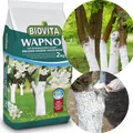 Produktbild: BIO12 Kalk zum Weißwaschen von Bäumen und zur Bodenentsäuerung 2 kg BIOVITA