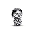 Produktbild: PANDORA Moments Game of Thrones Jon Snow Charm aus Sterling Silber, Kompatibel Moments Armbändern, 793137C01
