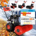 Produktbild: BRAST Kehrmaschine Benzin | Kehrbürste Laubsammler Schneeschieber | 1W