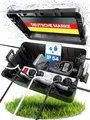Produktbild: Adlerfokus Kabelbox wasserdicht IP54 [Das Original] Safe Box - Sicherheitsbox - Outdoor Box wasserdicht - Steckerschutz aussen wasserdicht - Wetterfeste Elektrobox - Schutzbox