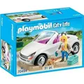 Produktbild: PLAYMOBIL 70494 elegantes Cabriolet mit Frau und Hund Korb
