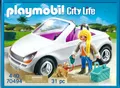 Produktbild: Playmobil 70494 City Life - Schickes Cabrio mit Frau und Hund Set - NEU & OVP