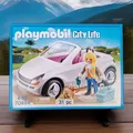 Produktbild: PLAYMOBIL City Life 70494 Cabrio mit Frau und Hund 31 Tlg. Set NEU OVP