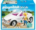 Produktbild: Playmobil City Life 70494 Schickes Cabrio Frau Hund Fahrzeug Auto Neu Mädchen