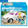 Produktbild: Playmobil 70494 Schickes Cabrio City Life 5585 Frau m. Hund Fahrzeug Neu OVP