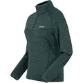 Produktbild: Regatta Yonder II Powerstretch Mitlayer Shirt für Damen, Farbe:Spruce Green, Größe:44 - 44