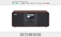 Produktbild: Imperial DABMAN i205 Hybrid-Stereo-Radio DAB+ / FM / Internet / Bluetooth Holzoptik