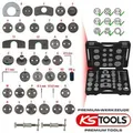 Produktbild: KS TOOLS 150.1970 Dreh-/Rückstellwerkzeugsatz für Bremssattelkolben