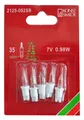 Produktbild: 2125-052SB Ersatzbirne / LED/ für Minilichterketten / 7V 098W / 5er Blister /...