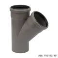 Produktbild: HT-Abzweig DN 110-50-45°