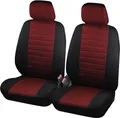 Produktbild: WOLTU Sitzbezüge Auto Einzelsitzbezug universal Größe, 2er Set, schwarz/rot