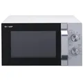 Produktbild: Sharp R204WA Mikrowelle 20 Liter 800 Watt R204WA Solo-Mikrowelle weiß