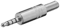 Produktbild: Goobay® Klinkenstecker 3,5mm (stereo) zu 3,5-mm-Klinkenstecker