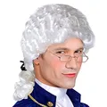 Produktbild: W WIDMANN MILANO Party Fashion A6026 - Perücke Marquis, grau, Adelige, Höflinge, Karneval, Mottoparty