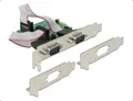 Produktbild: Delock PCI Express Card > 2 x Serial RS-232 High Speed 921K with Voltage supply Serieller Adapter PCIe x 2 (89641)
