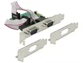 Produktbild: Delock PCI Express Karte zu 2 x Seriell RS-232 High Speed 921K mit Spannungsversorgung