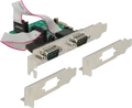 Produktbild: DELOCK 89641 - Delock PCIe x1 > Seriell 2x RS-232 High Speed 921K POS 9-bit