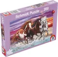 Produktbild: Schmidt Spiele 56356 Wildes Pferde-Trio, Kinderpuzzle, 200 Teile, Bunt, Kinder