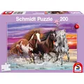 Produktbild: Schmidt Spiele Puzzle Wildes Pferde-Trio 200 Teile