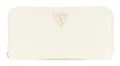 Produktbild: GUESS Aldina SLG Zip Around Wallet L Geldbörse Cream White creme Neu