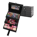 Produktbild: Schminkkoffer Beauty Case black 82 Teile + Koffer in Leder Optik NEU OVP