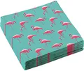 Produktbild: amscan 20 Servietten Flamingo Paradise 33x33cm
