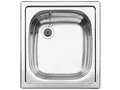 Produktbild: Blanco Edelstahlspüle Blanco Top EE 4 x 4 Edelstahlspüle Naturfinish Set, (1 St)