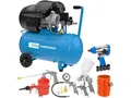 Produktbild: Güde Kompressor Set 405/10/50 15 TLG, 2200 W, max. 10 bar, 50 l, Set, 2,2 kW, 10 bar max. Betriebsdruck, 50 l Kesselinhalt, Druckminderer