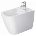 Produktbild: Duravit Happy D.2 Stand Bidet 2267100000 mit Überlauf, 1 Hahnloch, weiss