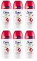 Produktbild: 6x Dove Deodorant Advanced Care Pomegranate Granatapfel Roll-On Deodorant 50ml