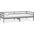 Produktbild: vidaXL Tagesbett Grau Kiefer Massivholz 90x200 cm787212