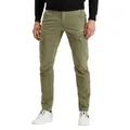 Produktbild: PME Legend Herren Cargohose NORDROP - Tapered Fit - Blau Beige Oliv Grün W29-W40, Größe:38W / 34L, Farbe:Oil Green 6379