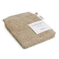 Produktbild: s.Oliver Waschlappen 16x21 cm - 100% Baumwolle, 600 g/m², weich & angenehm, Waschhandschuh Dunkelbeige