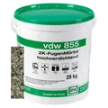 Produktbild: vdw 855 Fugenmörtel steingrau 25kg