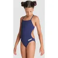 Produktbild: Team Badeanzug Mädchen Challenge Einfarbig - Navy-white - 140