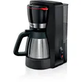Produktbild: BOSCH TKA 5M 253 Kaffeemaschine schwarz, 8/12 Tassen