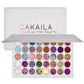 Produktbild: 40 Farben Glitzer Lidschatten Palette, Lidschattenpalette Bunt, Eyeshadow Pal...