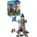 Produktbild: playmobil Spielset NOVELMORE 71483, ab 4 Jahre, Ritterturm mit Schmied und Drache, 89 Teile