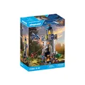 Produktbild: PLAYMOBIL 71483 Ritterturm mit Schmied und Drache