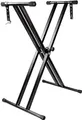 Produktbild: RockJam Double Braced Adjustable Keyboard Stand with Locking Straps