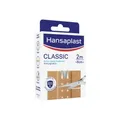 Produktbild: Beiersdorf AG Hansaplast Classic Pflaster, Zuschneidbare Wundversorgung mit starker Klebkraft, 1 Packung = 2 Meter x 6 cm 1265